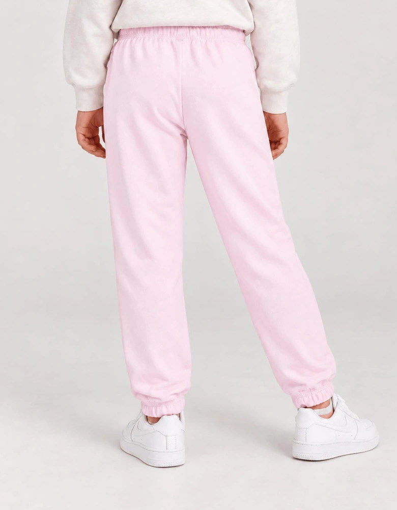 Childsplay Basics Girls Cotton Joggers in Pink