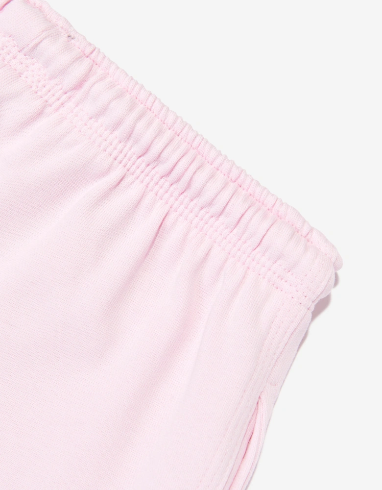 Childsplay Basics Girls Cotton Joggers in Pink