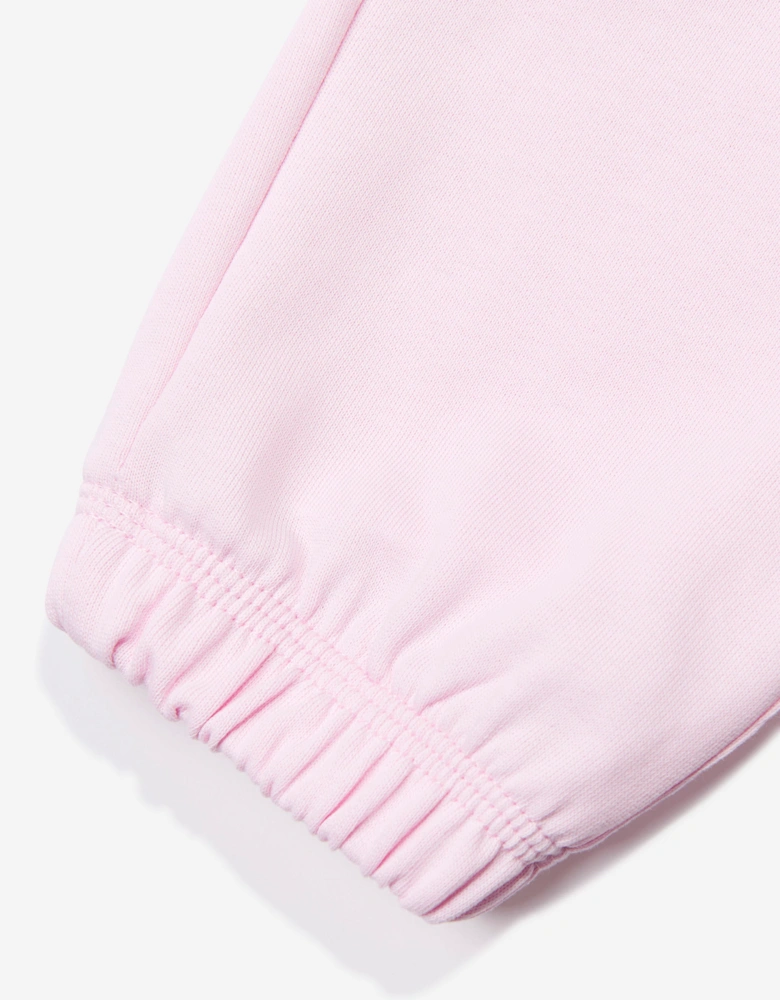 Childsplay Basics Girls Cotton Joggers in Pink
