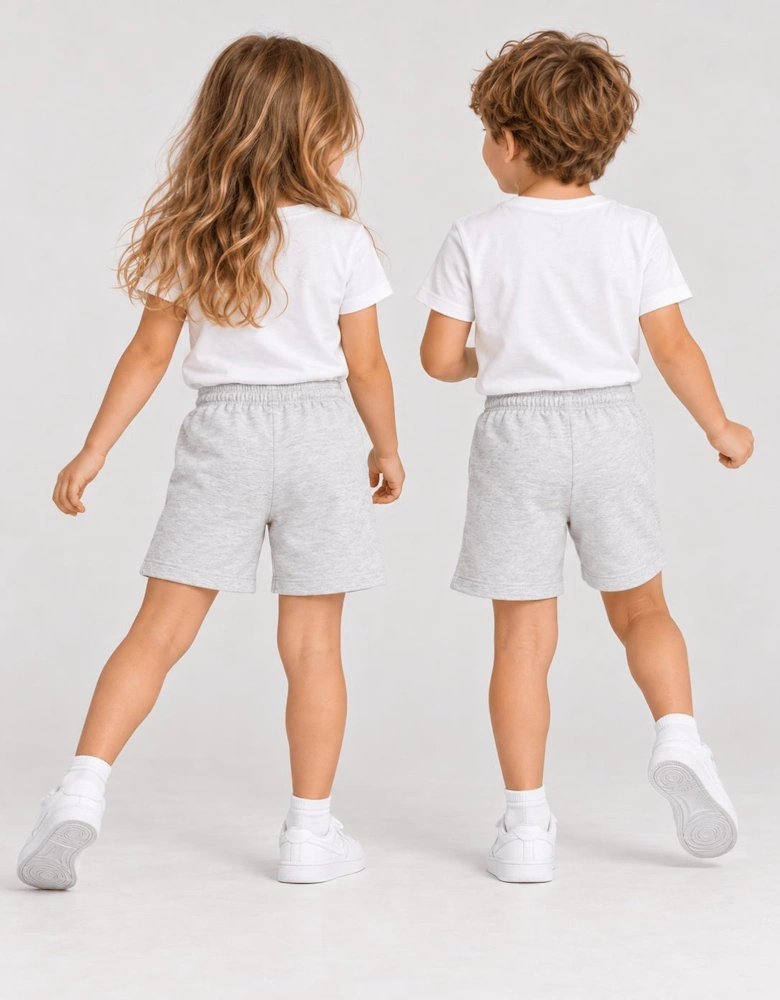 Childsplay Basics Kids Cotton Shorts in Grey