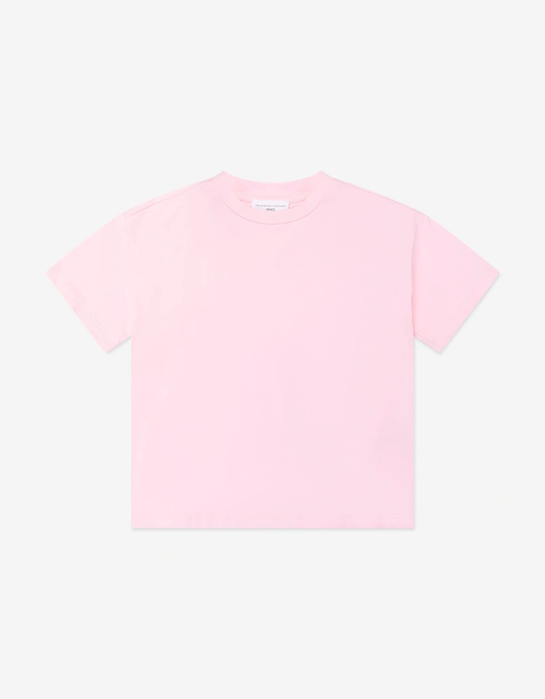 Childsplay Basics Kids Oversized T-Shirt in Pink