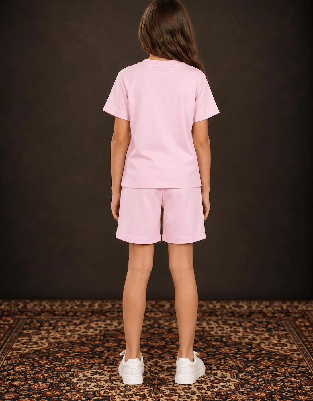 Childsplay Basics Kids Oversized T-Shirt in Pink