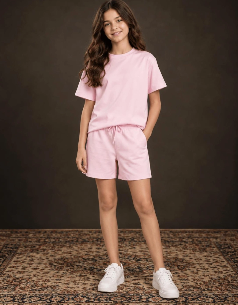 Childsplay Basics Kids Oversized T-Shirt in Pink
