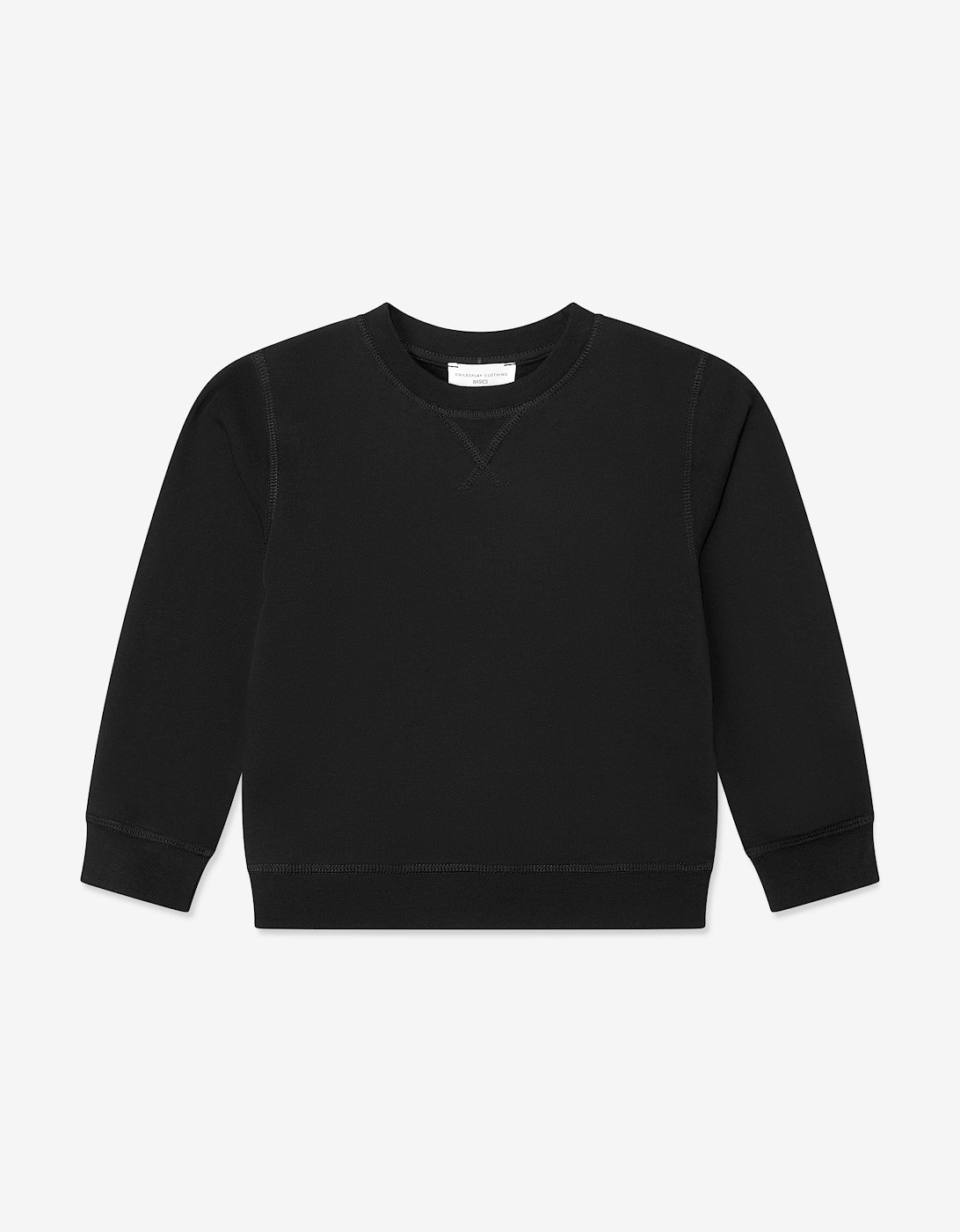 Childsplay Basics Kids Cotton Sweatshirt in Black