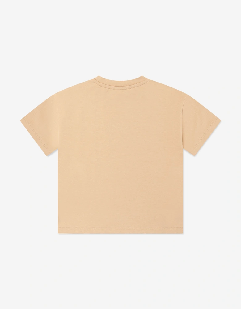 Childsplay Basics Kids Oversized T-Shirt in Beige