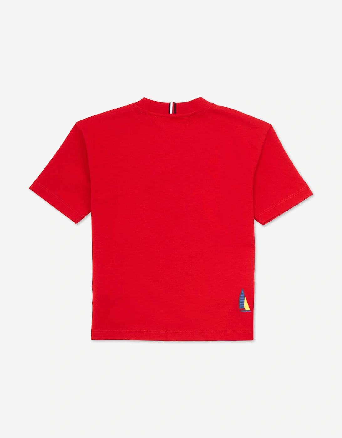 Tommy Hilfiger Boys T-Shirt and Shorts Set in Red