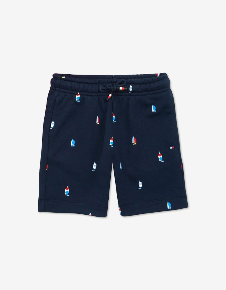 Tommy Hilfiger Boys T-Shirt and Shorts Set in Red
