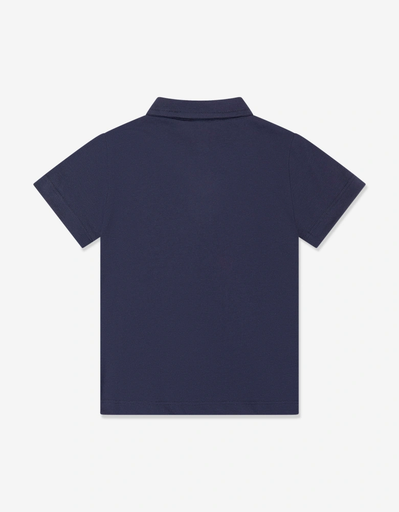 Childsplay Basics Boys Short Sleeve Polo Shirt in Navy