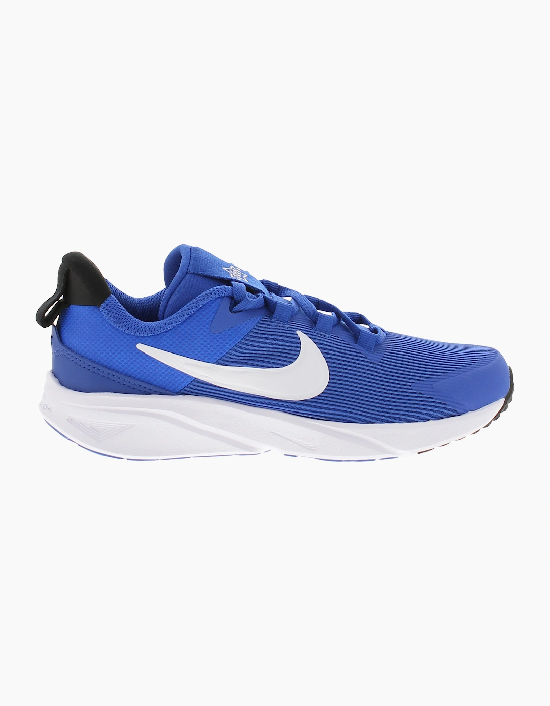 Nike Junior Boys Trainers Star Runner 4 Nn Ps Lace Up hyper royal white blue UK