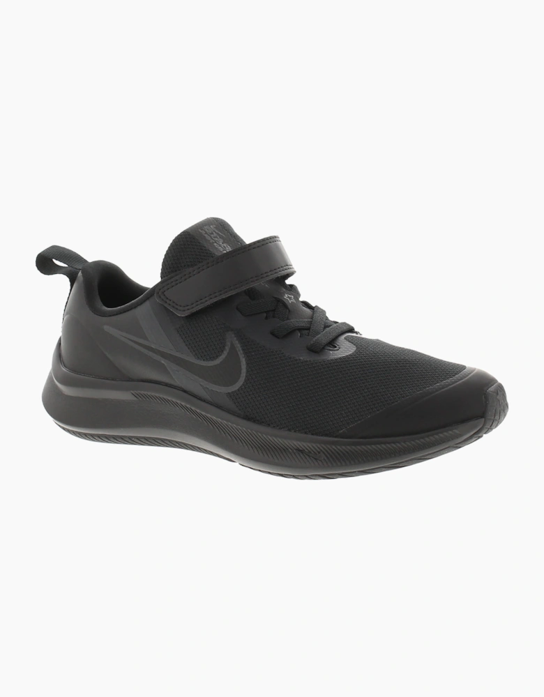 Nike Junior Boys Trainers Star Runner 3 Psv Touch Fastening black UK Size