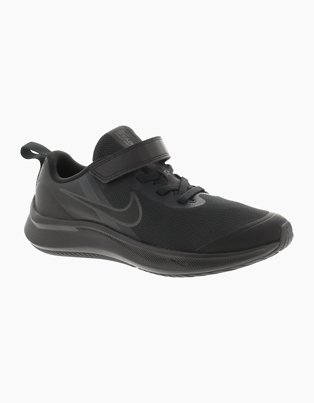 Nike Junior Boys Trainers Star Runner 3 Psv Touch Fastening black UK Size