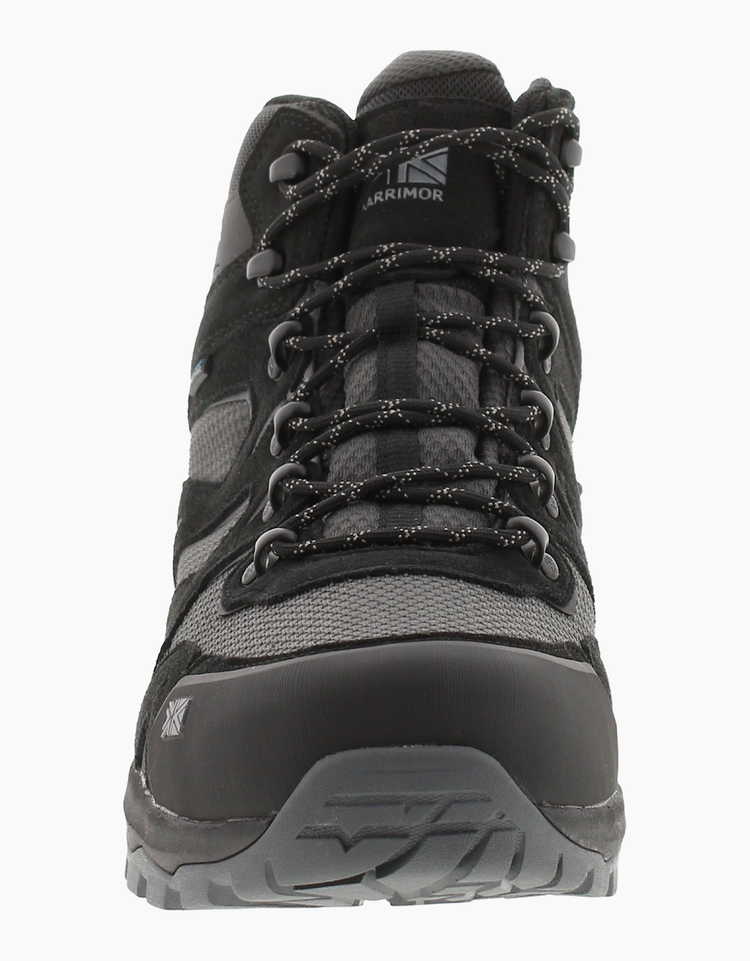 Karrimor Mens Walking Boots Waterproof Bodmin Mid 6 Wt Lace Up black UK Size
