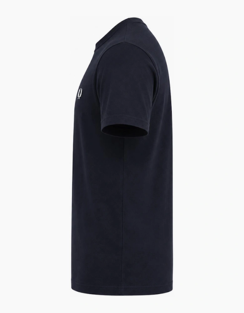 Fred Perry Crew Neck T-Shirt Navy