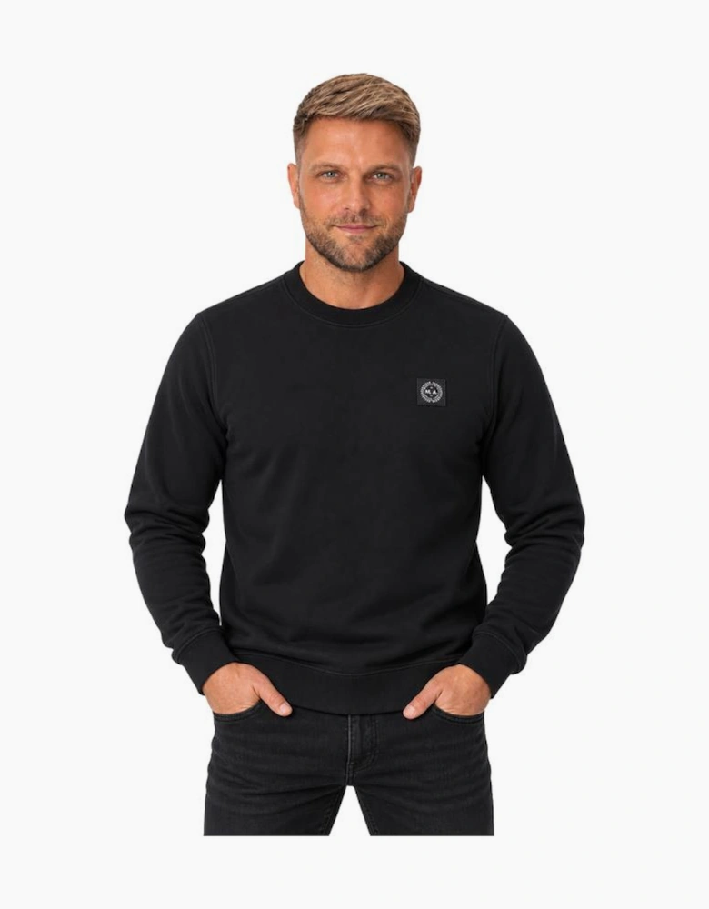 Marshall Artist Marchio Crew Sweatshirt Black