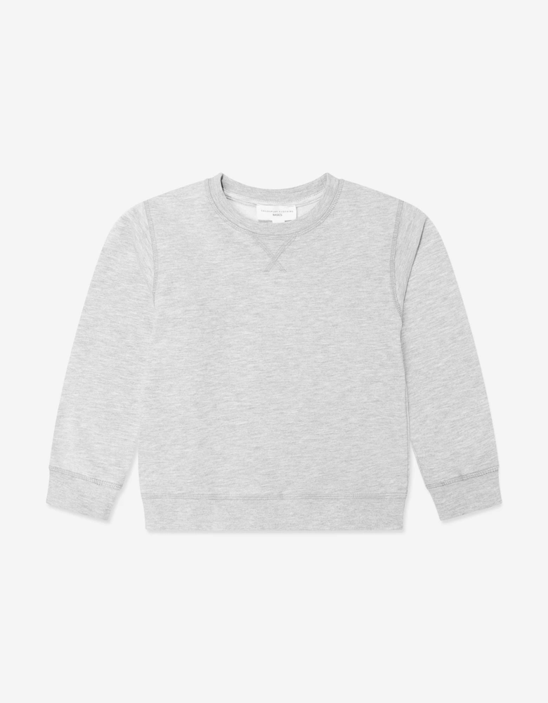 Childsplay Basics Kids Cotton Sweatshirt in Grey