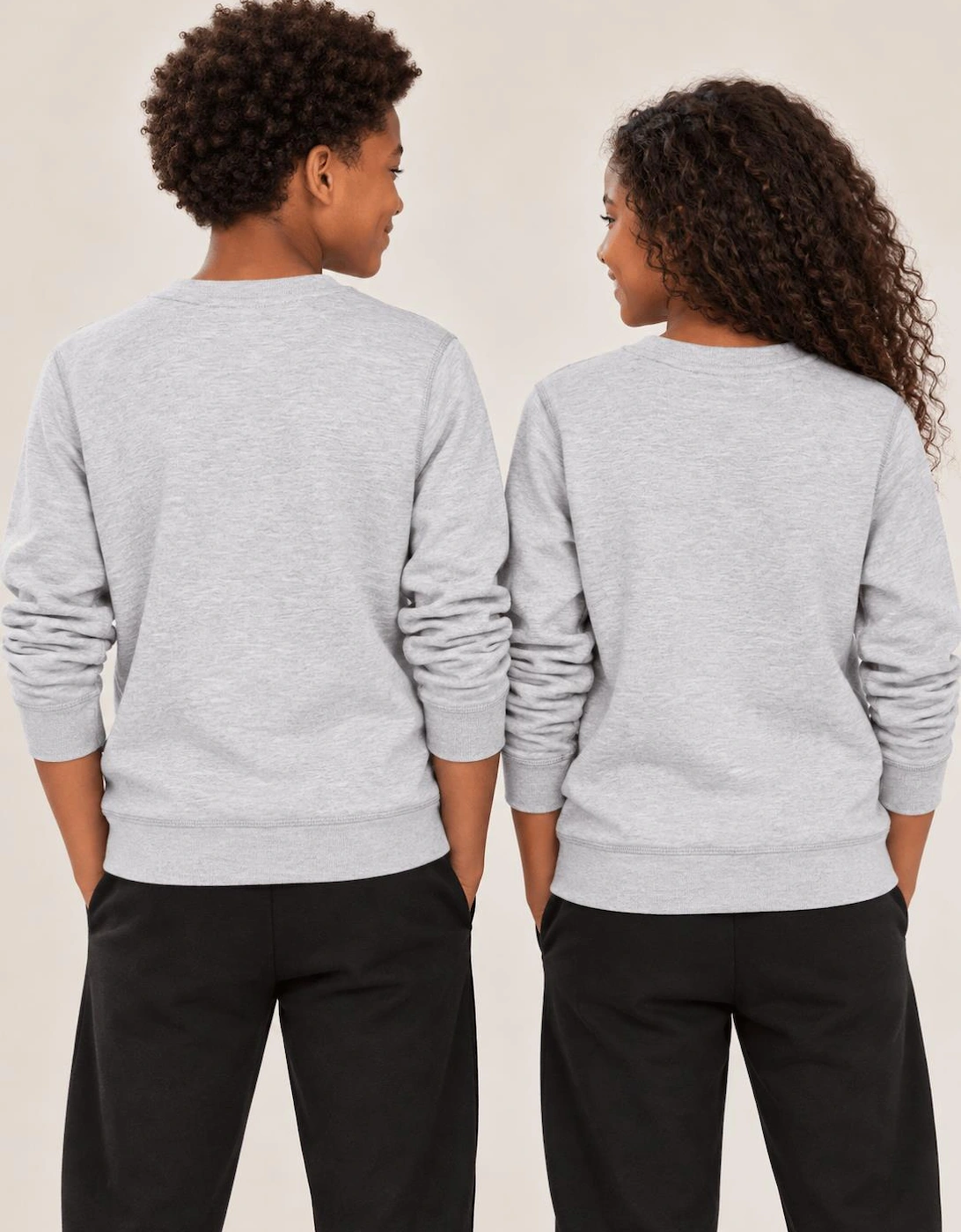 Childsplay Basics Kids Cotton Sweatshirt in Grey