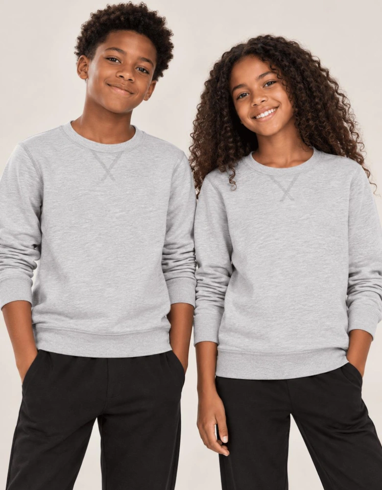 Childsplay Basics Kids Cotton Sweatshirt in Grey