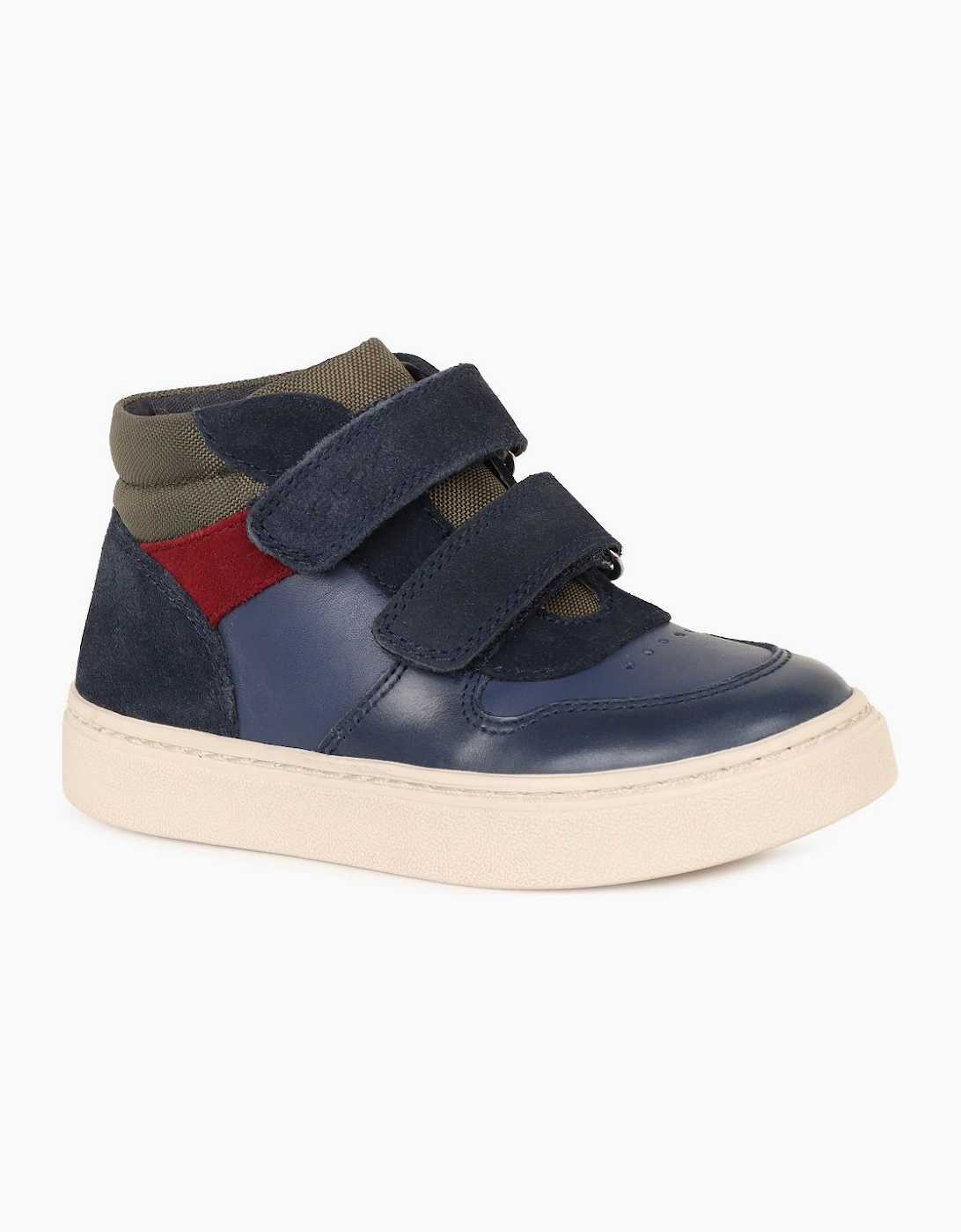 Geox Boys Denim/Dark Green B Nashik Infant Boots Colour: : Size 7 Kids - Image 4