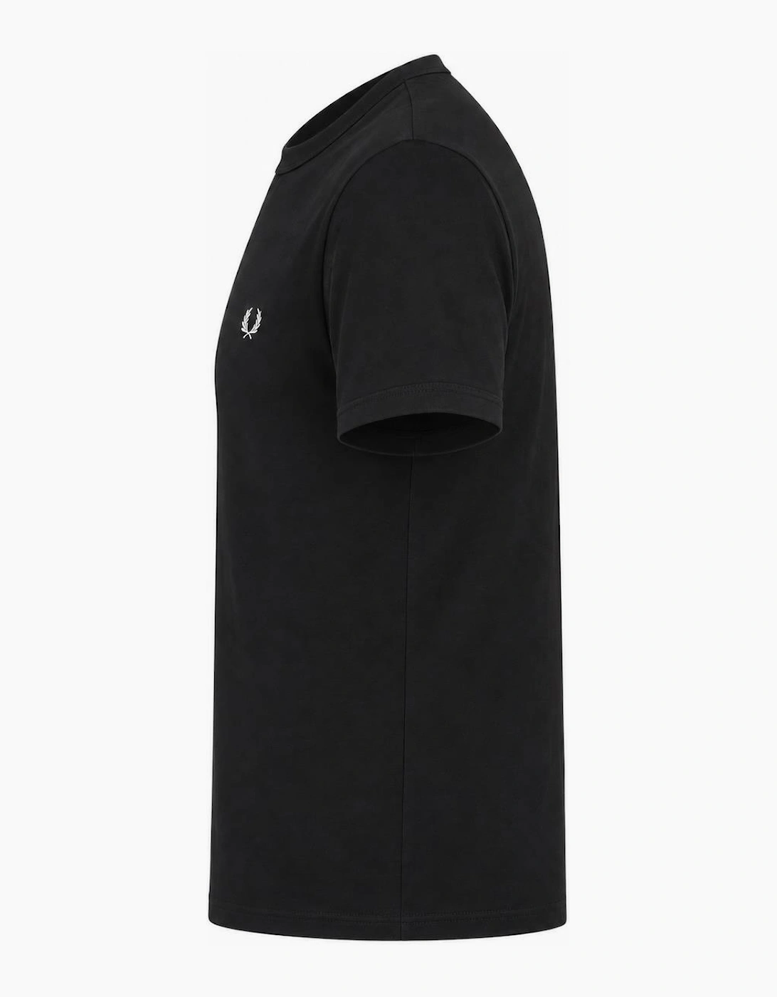 Fred Perry Ringer T-Shirt Black
