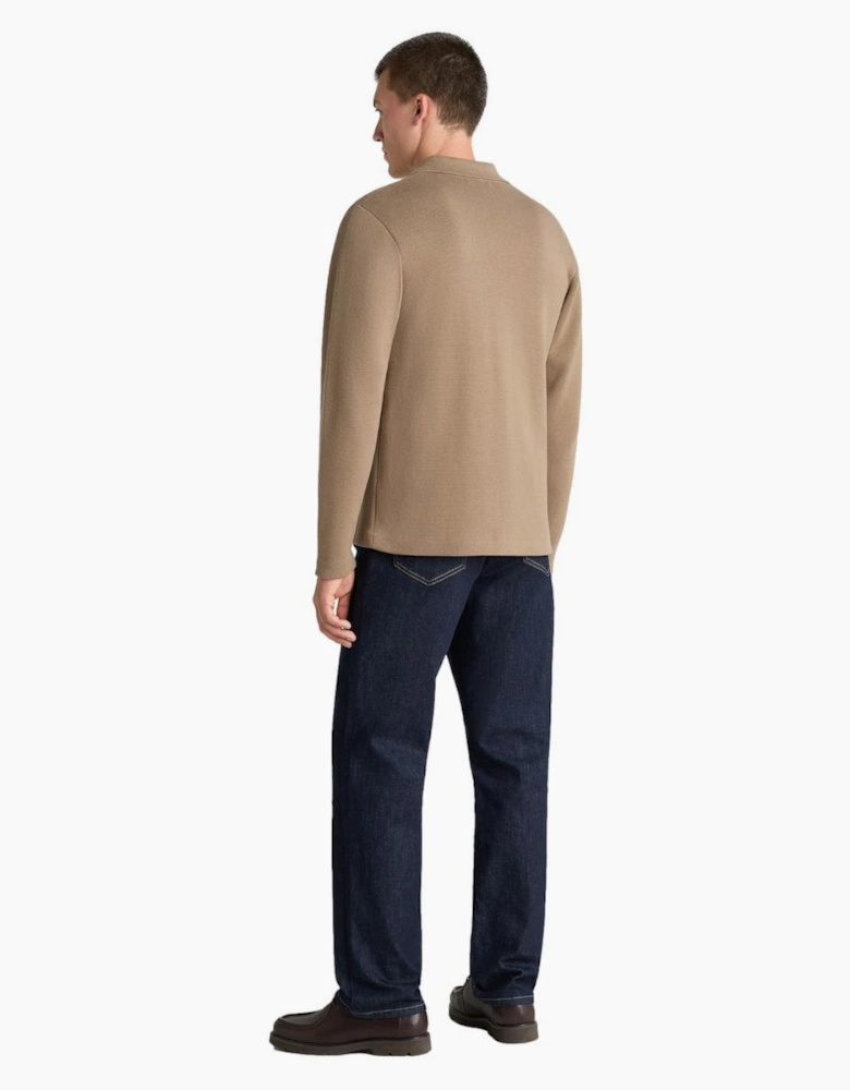 Remus Uomo Polo Cardigan 94 Camel