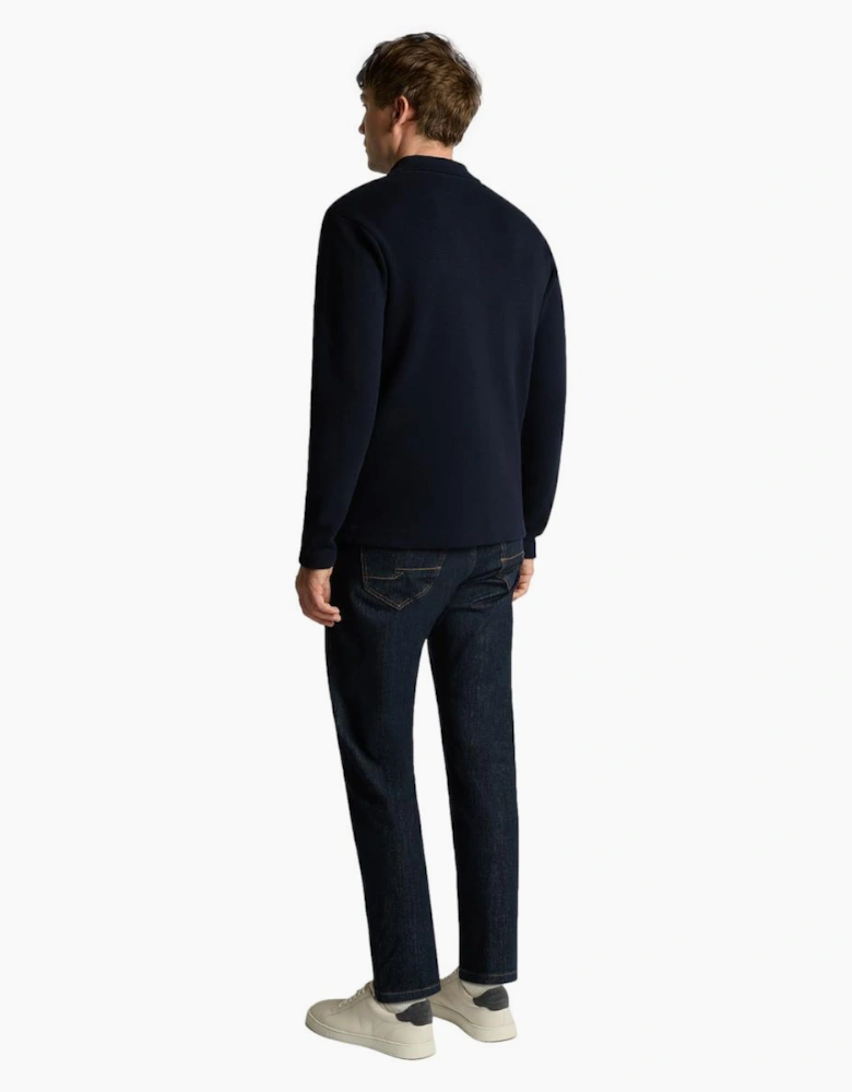 Remus Uomo Polo Cardigan 78 Navy