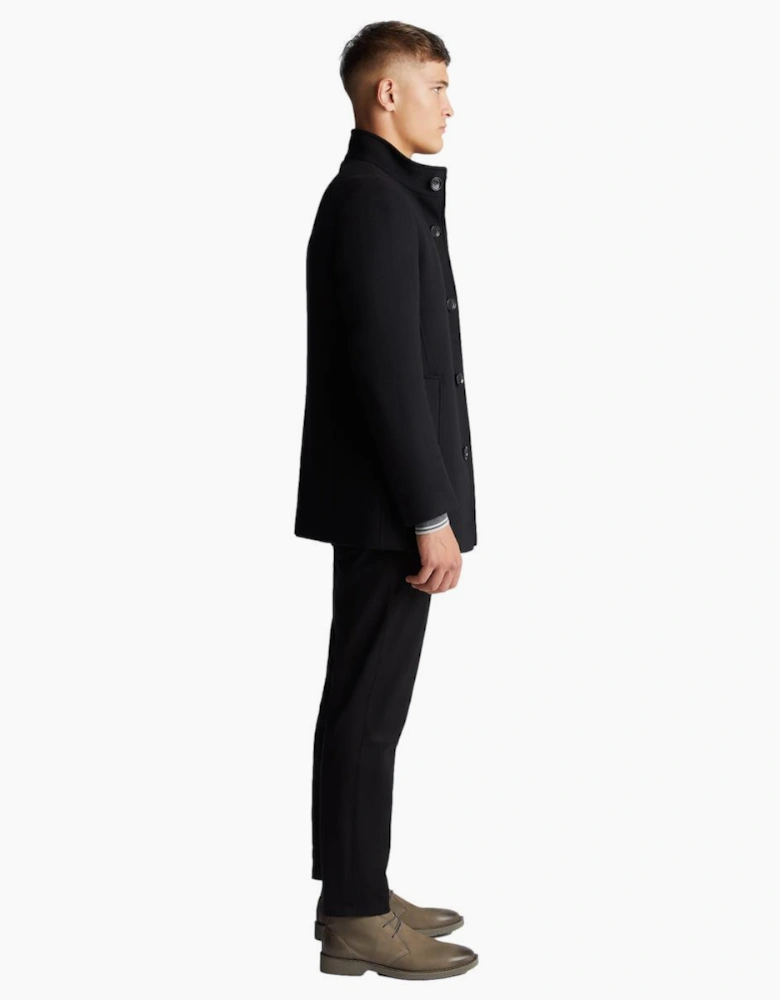 Remus Uomo Jonah Overcoat 00 Black