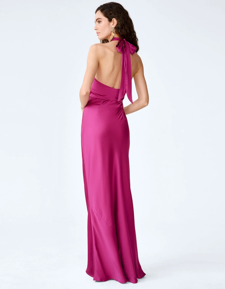 Arles Dress in Magenta