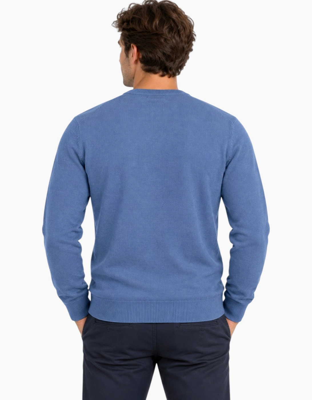 M&S Mens Cashmilon Jumper V Neck Sweatshirt