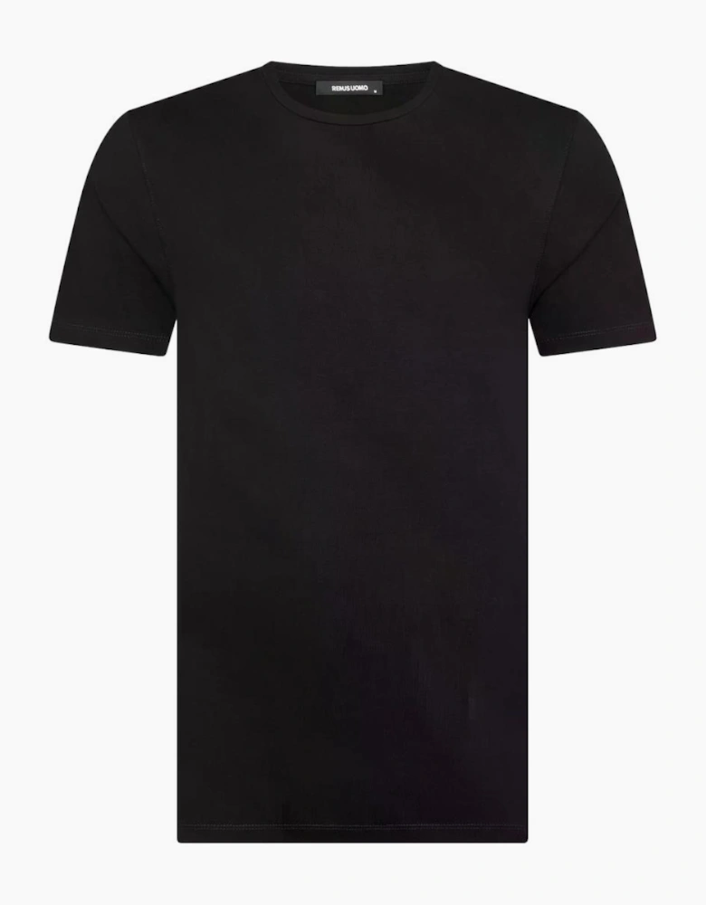 Remus Uomo Crew Neck T-Shirt A1-26 00 Black