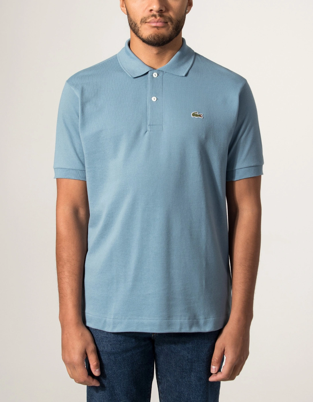 Classic Fit L1212 Croc Logo Polo Shirt