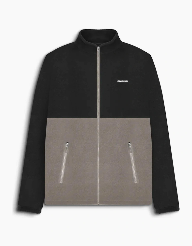Lambretta Mens Contrast Panel Polar Fleece