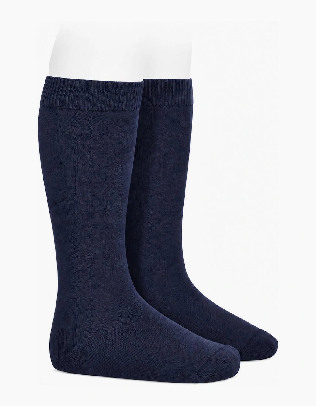 Navy 480 Plain Knee Socks