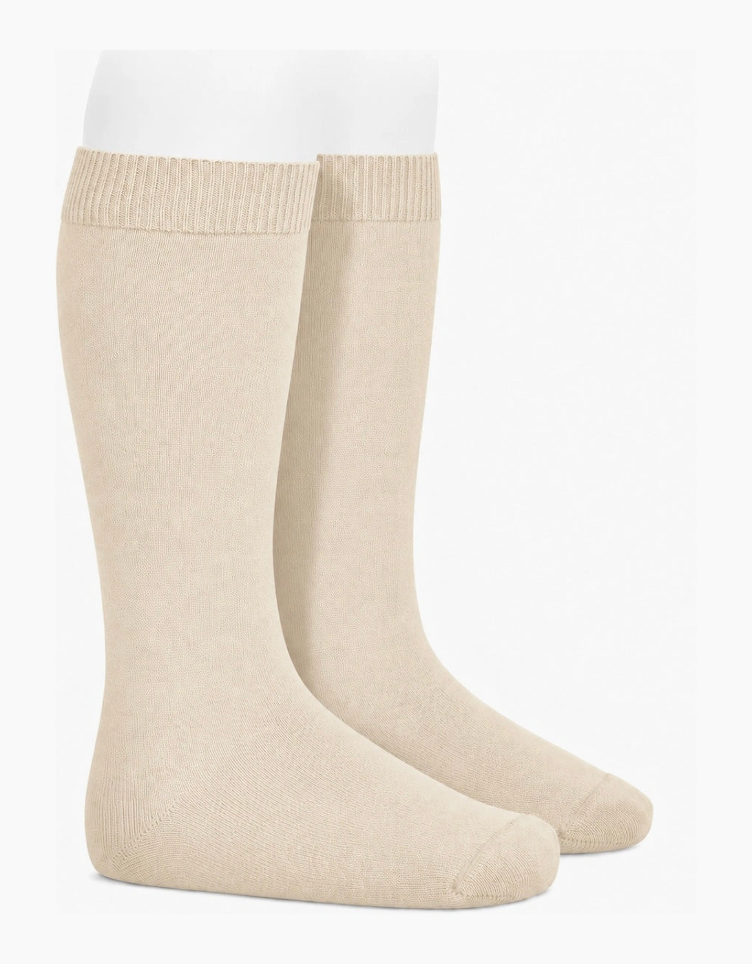 Linen 304 Plain Knee Socks
