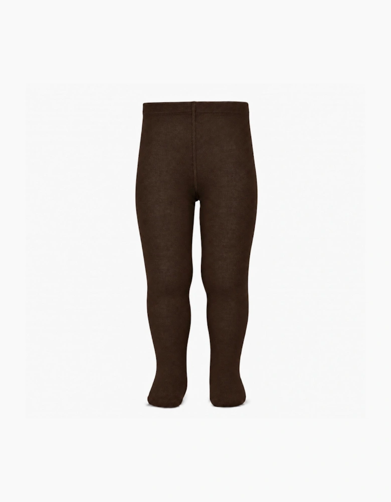 Chocolate Brown 390 Plain Tights