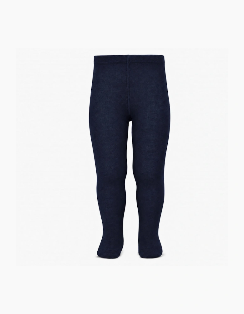 Navy 480 Plain Tights