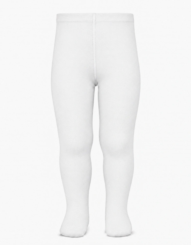 White 200 Plain Tights