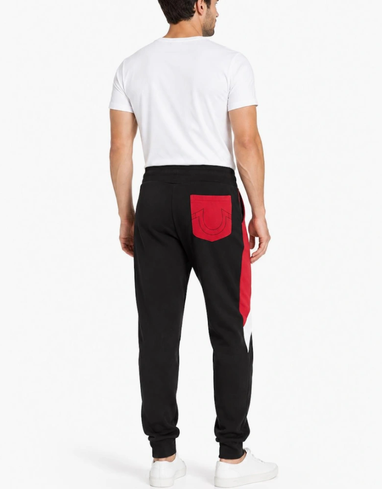 Mens Joggers True Religion 102834 Regular fit Sweatpants Fleece Jogging Bottoms