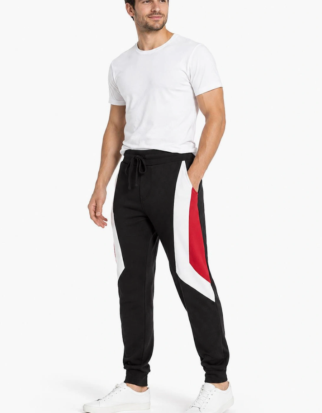Mens Joggers True Religion 102834 Regular fit Sweatpants Fleece Jogging Bottoms