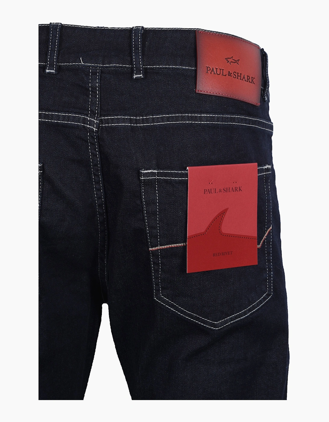 Paul & Shark RED RIVET JEANS DENIM