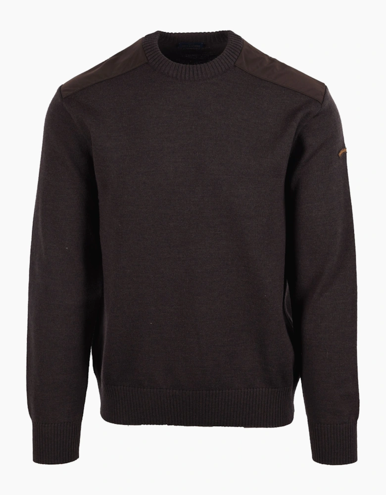Paul & Shark CREW NECK KNITWEAR BROWN