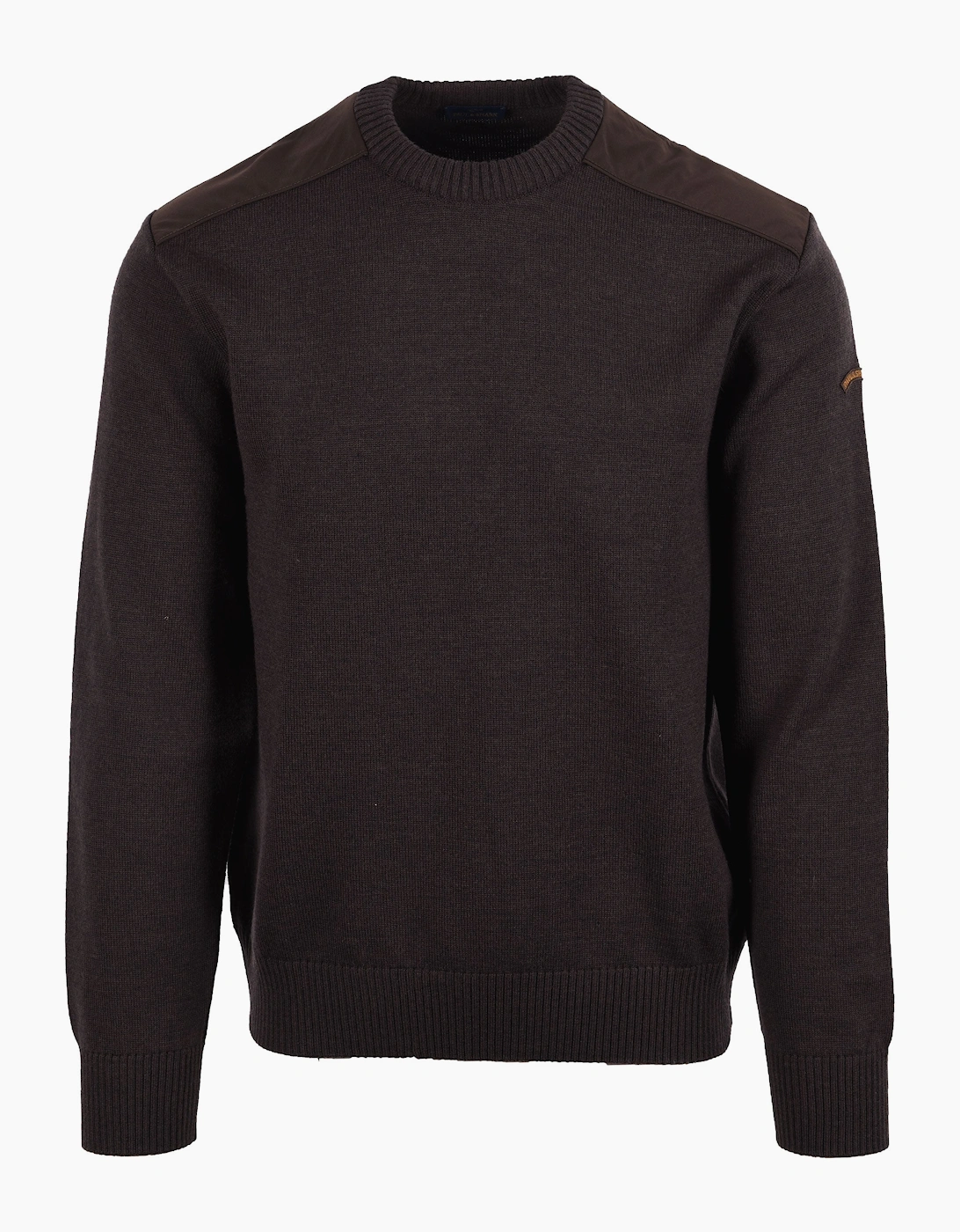 Paul & Shark CREW NECK KNITWEAR BROWN