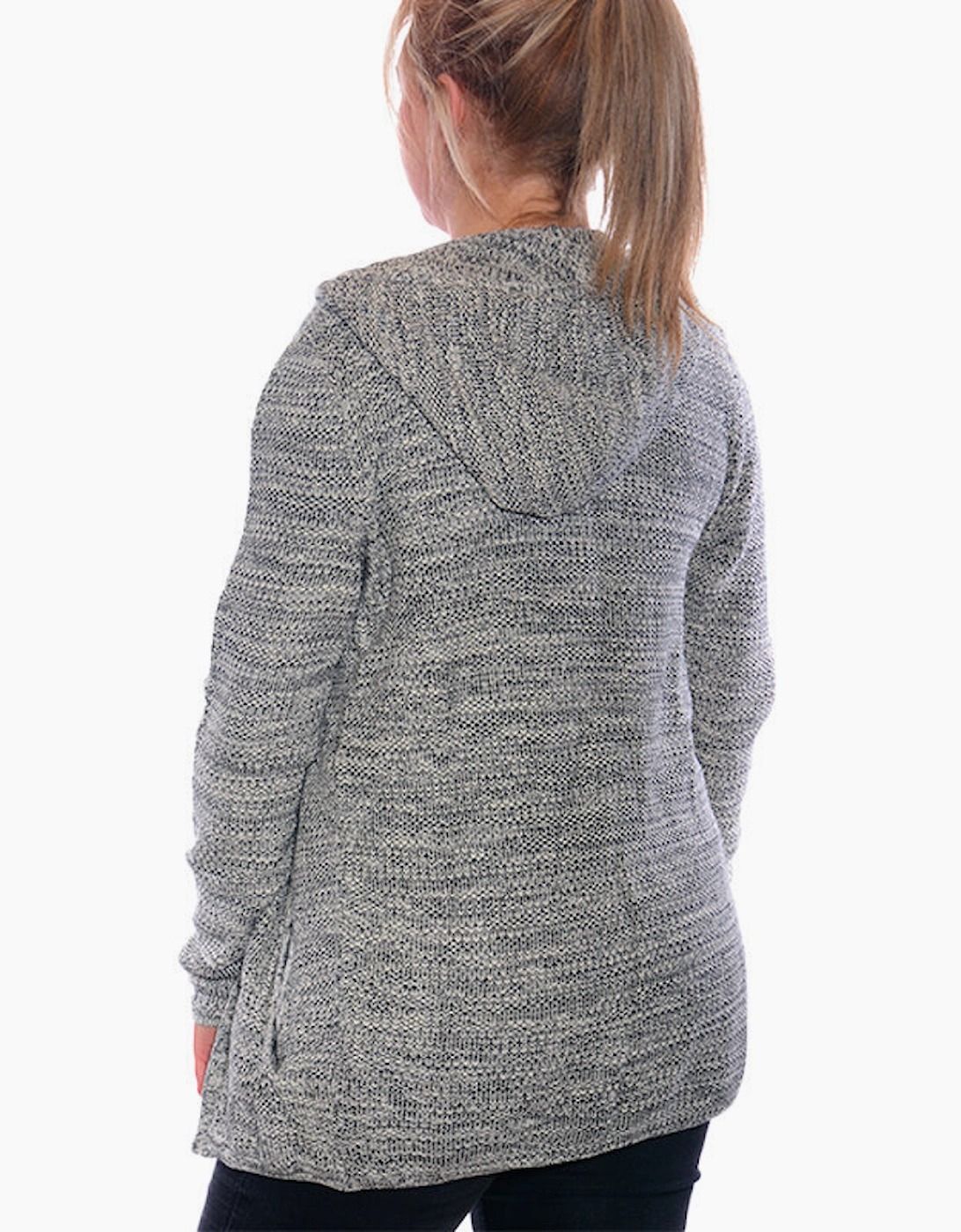 PULL And BEAR Womens Open Front Cardigan Soft Sweater