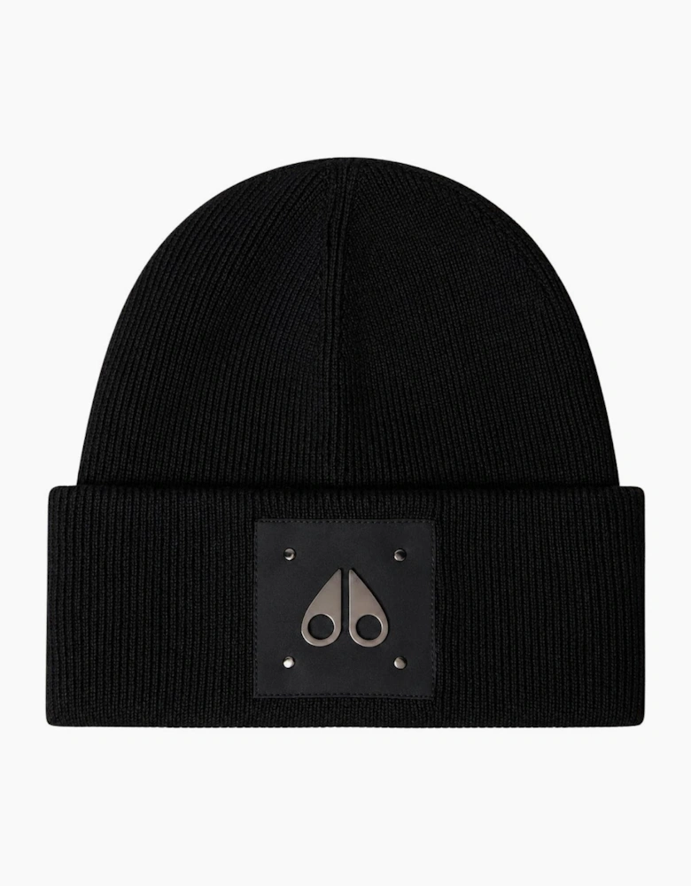 Icon Logo Wool Black Beanie
