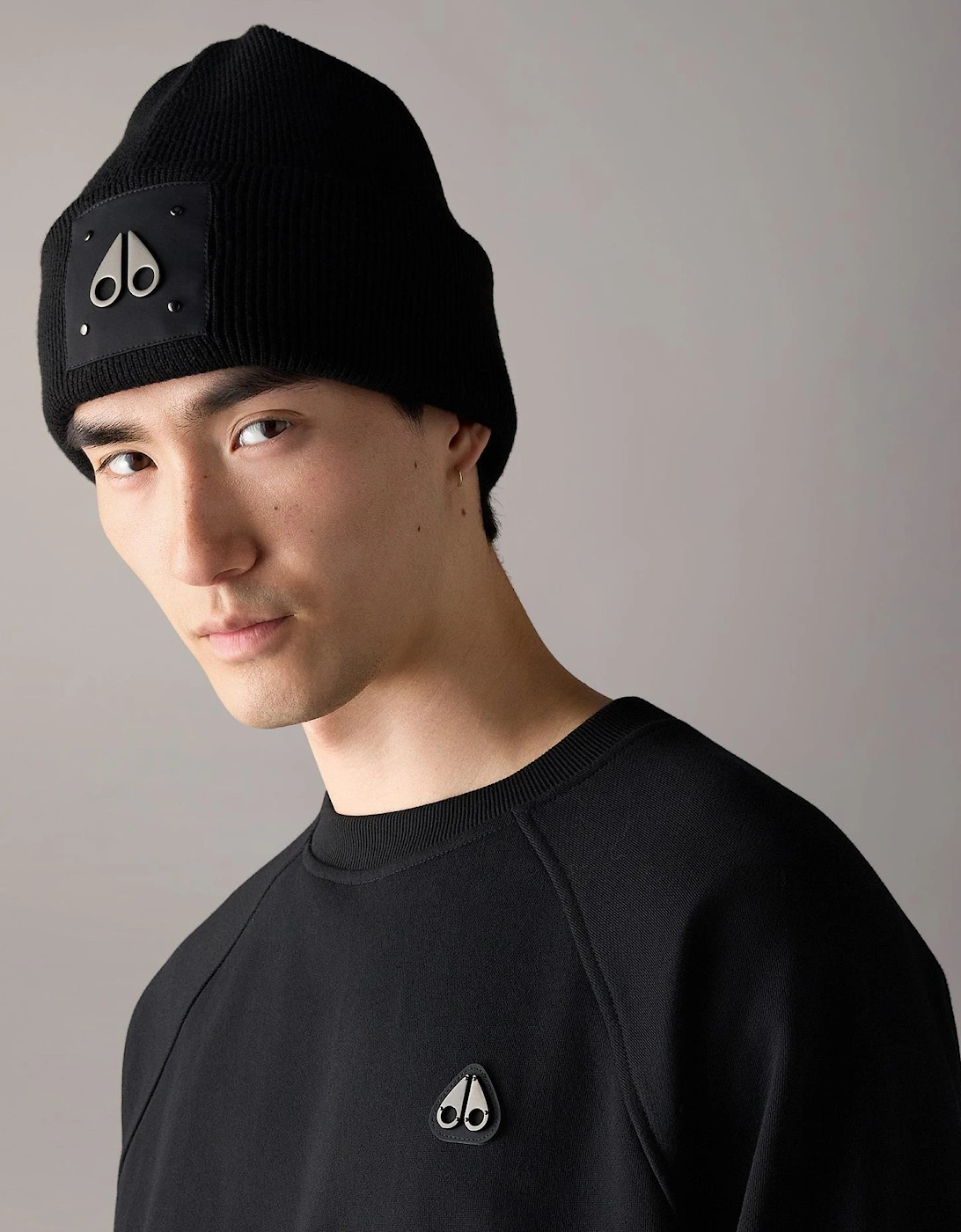 Icon Logo Wool Black Beanie