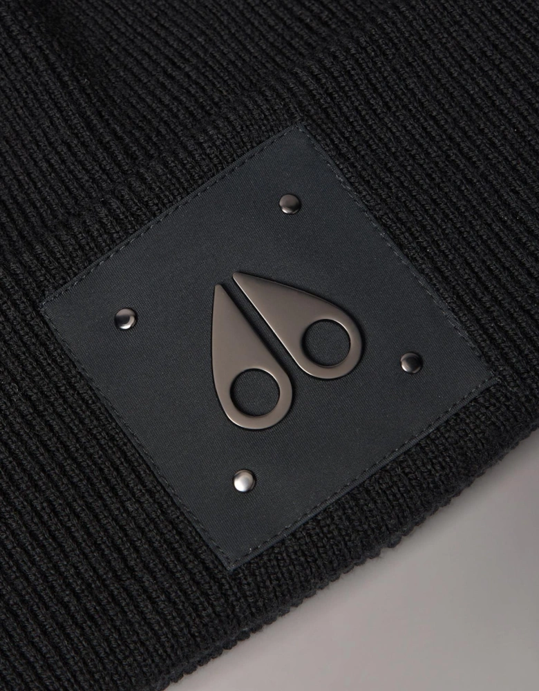 Icon Logo Wool Black Beanie