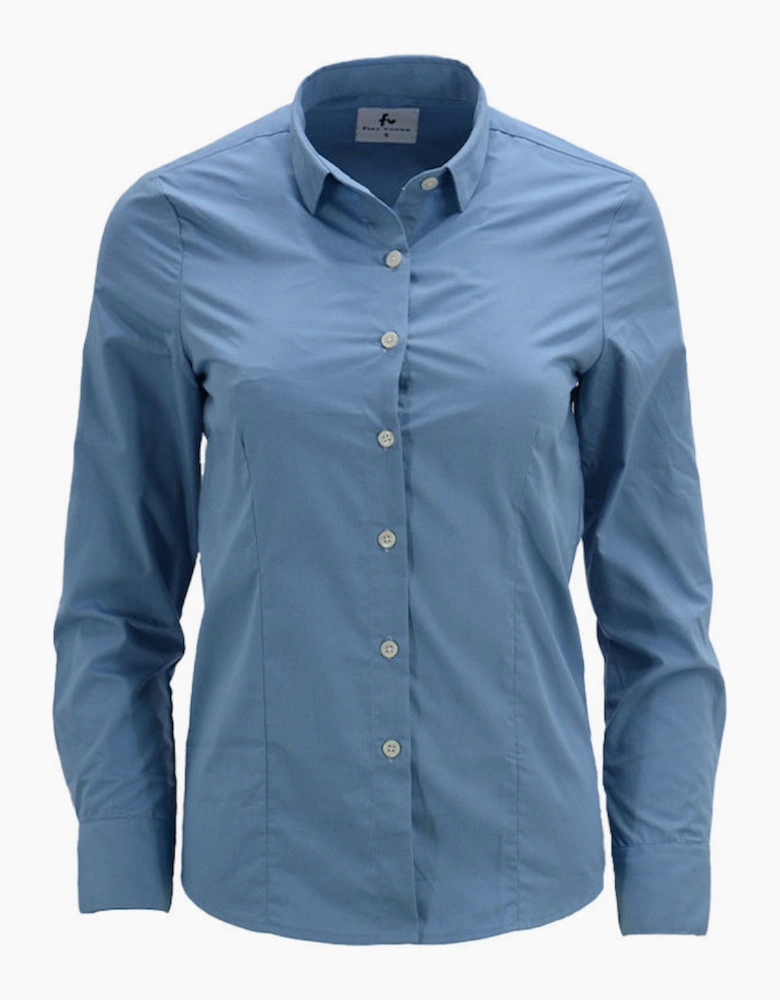 Womens Work Shirts Long Sleeve Casual Top