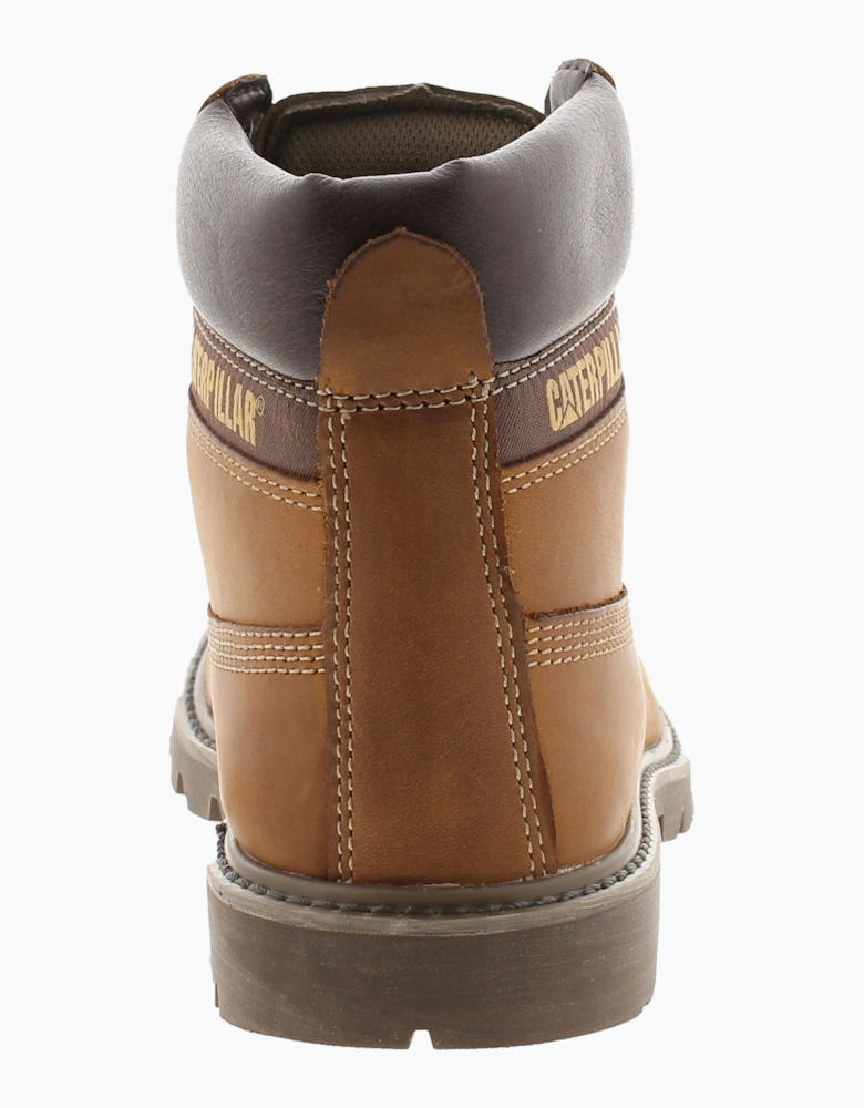 Caterpillar Mens Boots Colorado 2.0 Leather dark beige UK Size