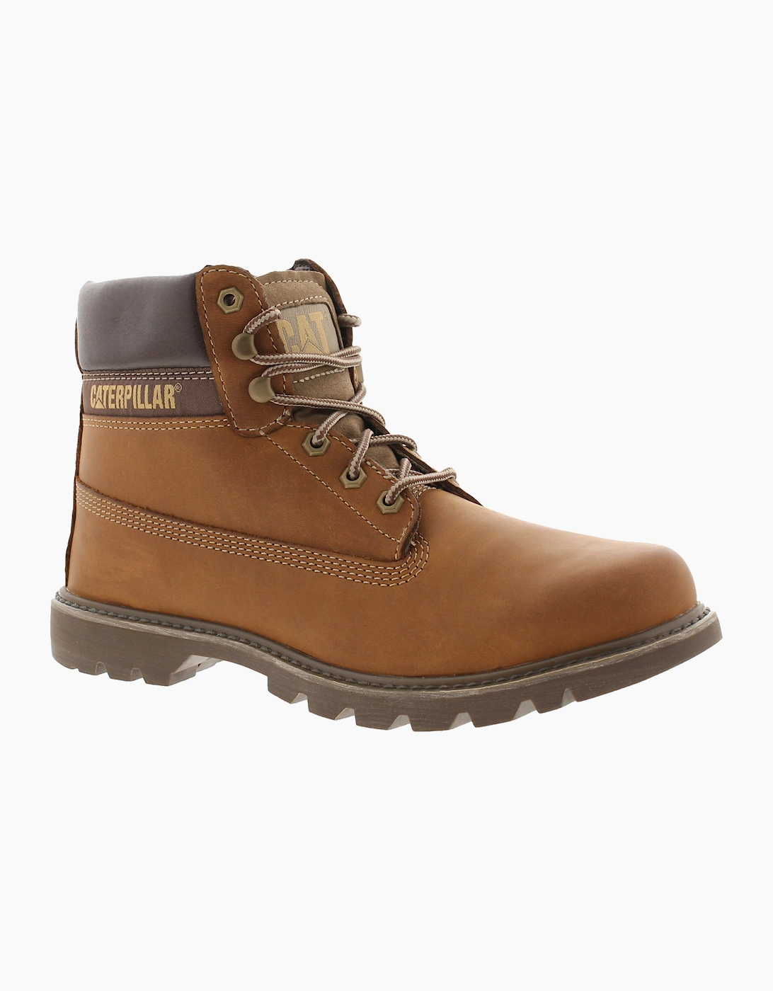 Caterpillar Mens Boots Colorado 2.0 Leather dark beige UK Size