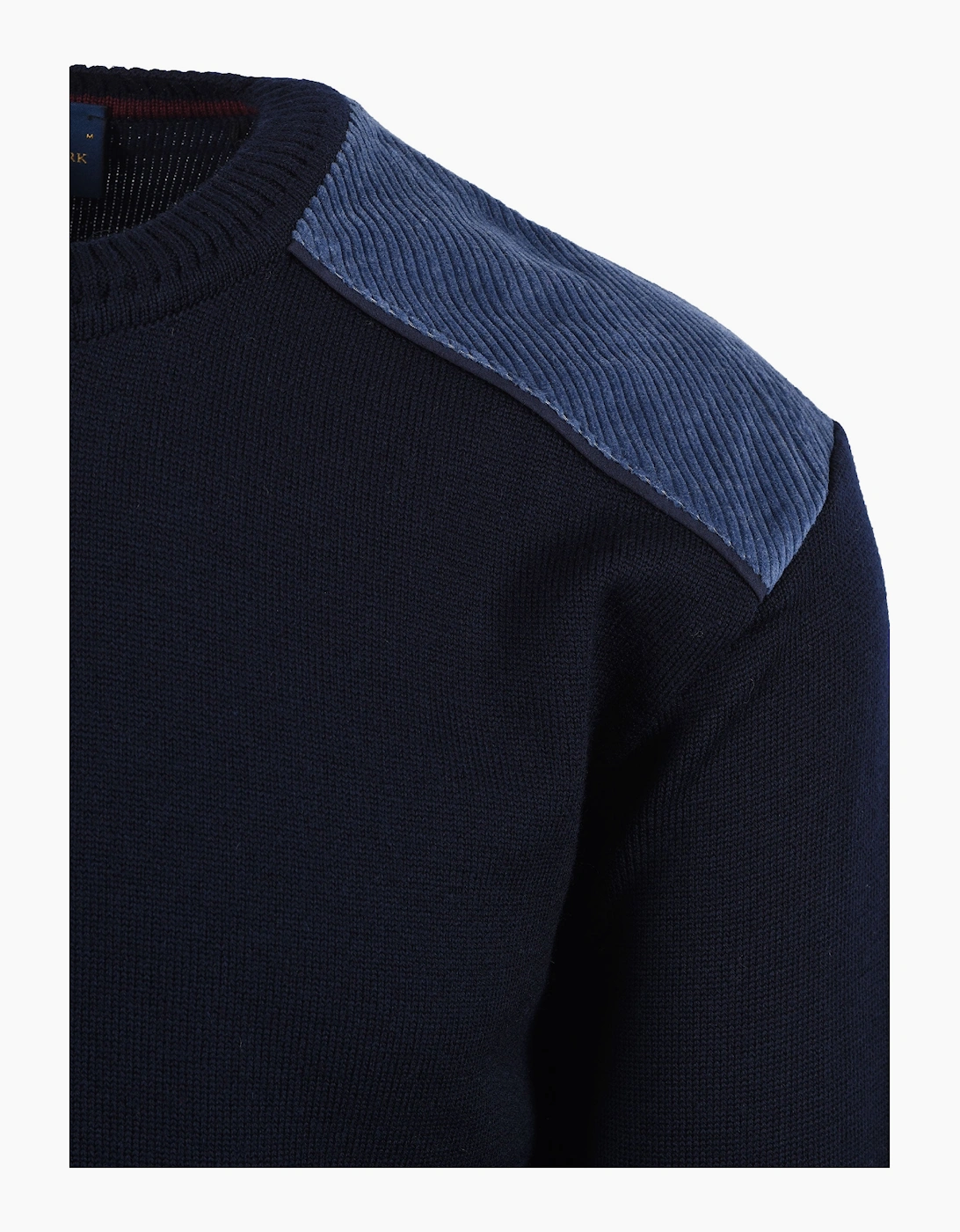 Paul & Shark CREW NECK JUMPER NAVY