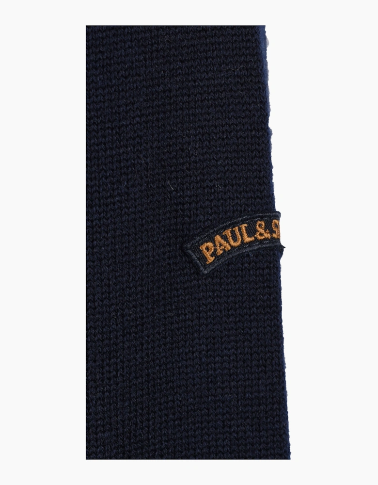 Paul & Shark HALF ZIP JUMPER NAVY